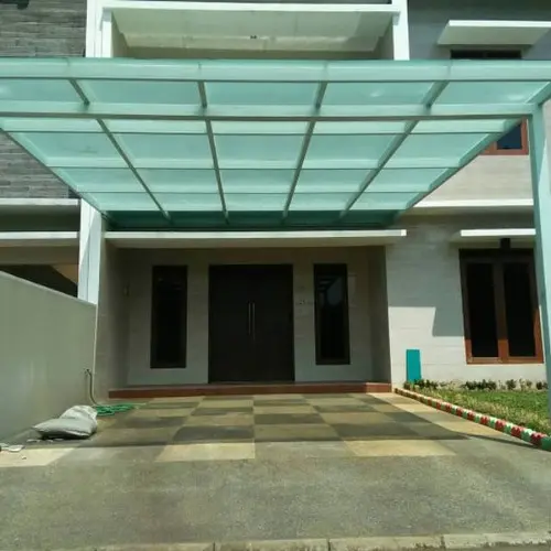 Kanopi Kaca Tempered 10mm di  blitar